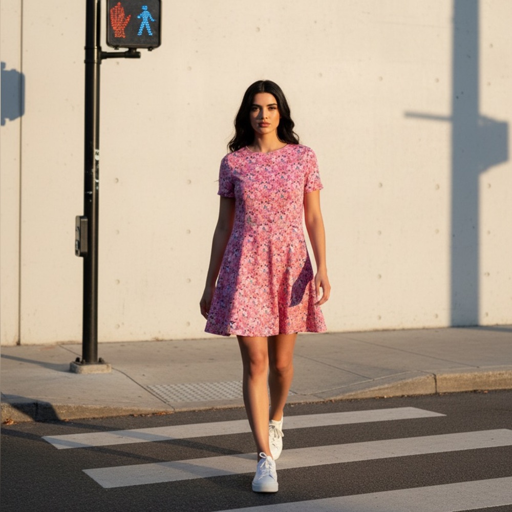 New Emory Rose Floral Pink Women’s Dress